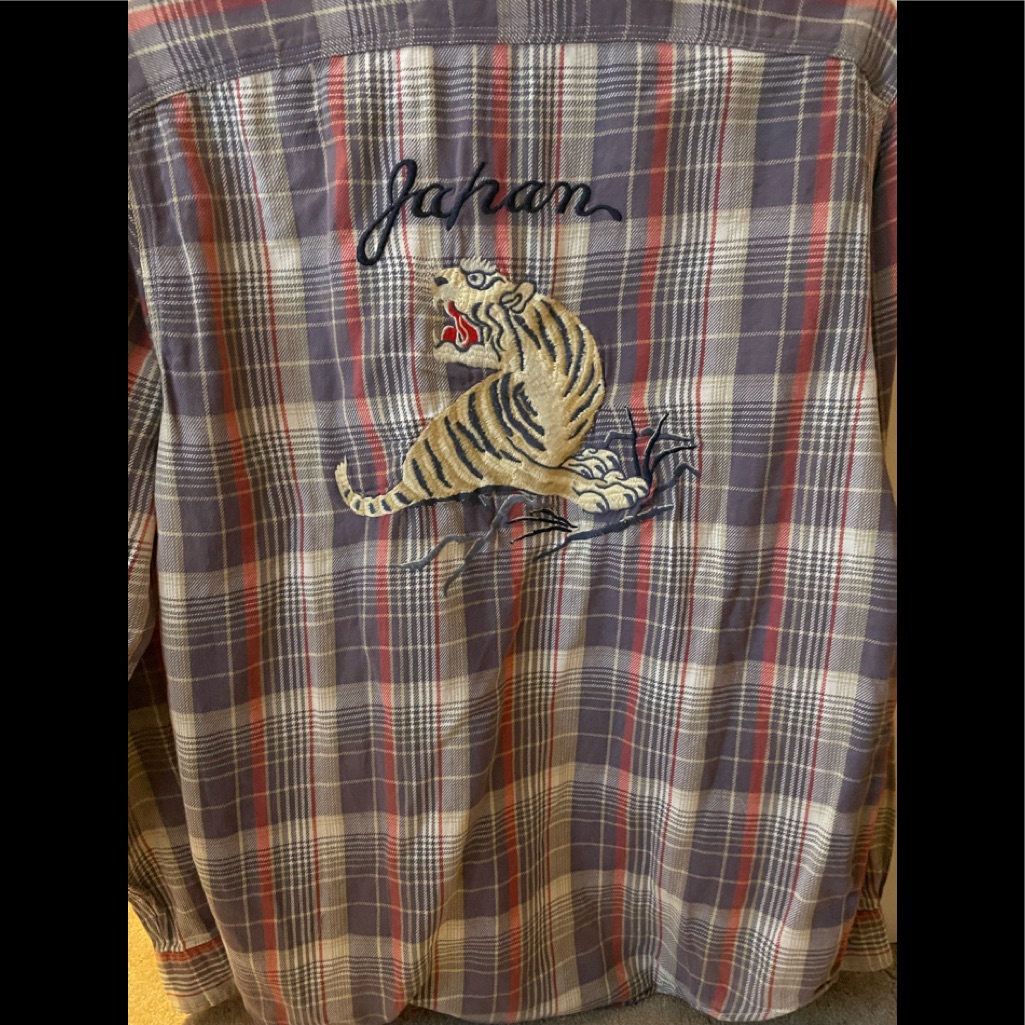 Polo Ralph Lauren Japan Tiger Flannel Nwt Size M